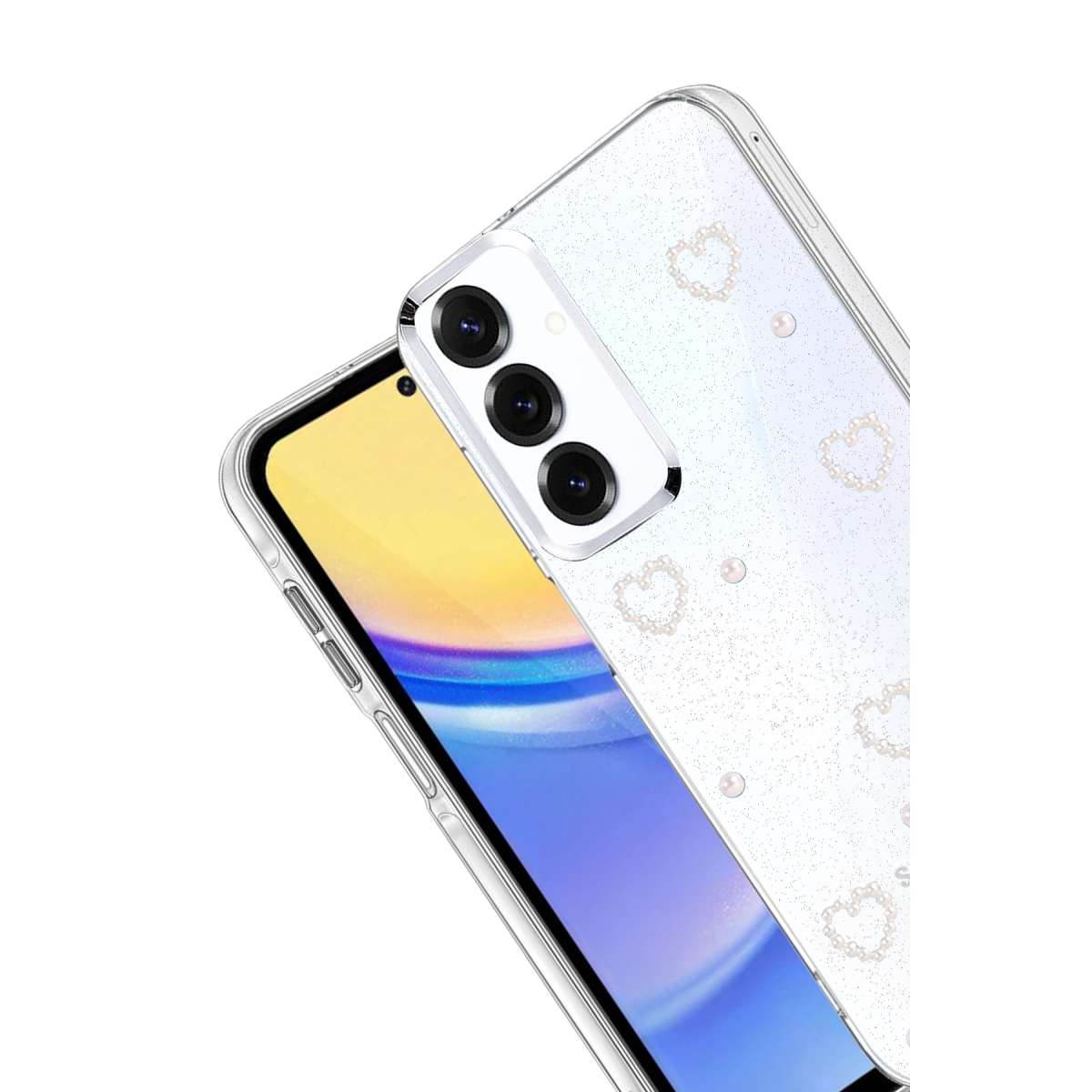 Samsung Galaxy A15 4G Fiyonk Desenli Kapak - Desen 10