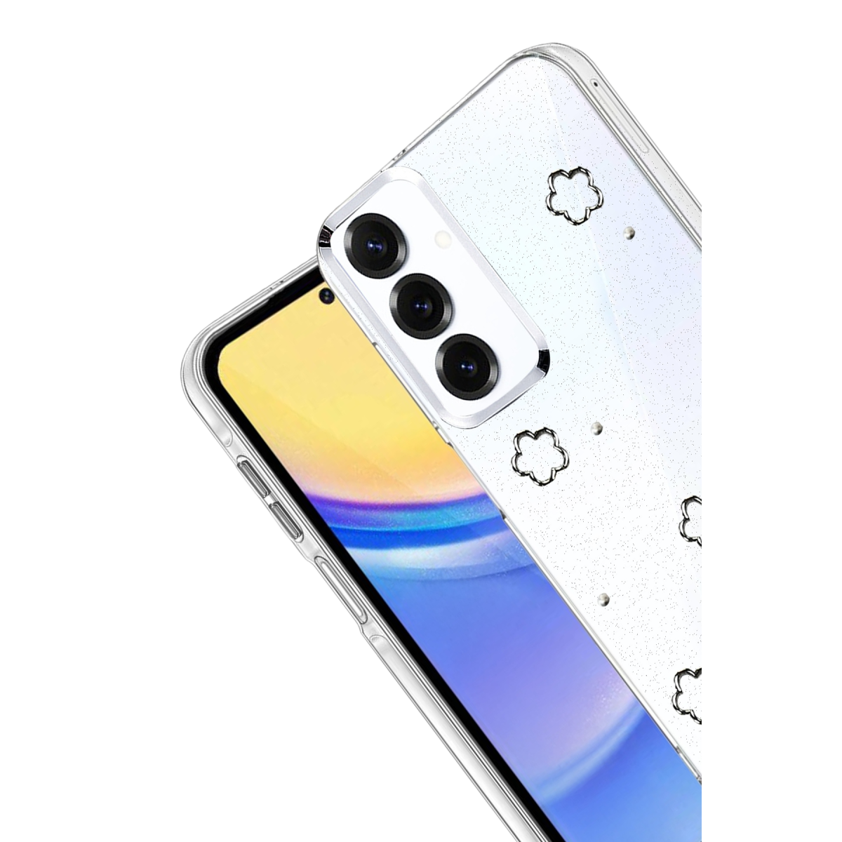 Samsung Galaxy A15 4G Fiyonk Desenli Kapak - Desen 2