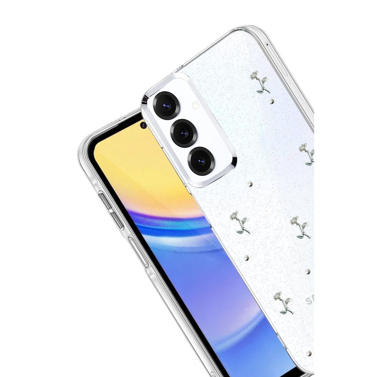 Samsung Galaxy A15 4G Fiyonk Desenli Kapak - Desen 4