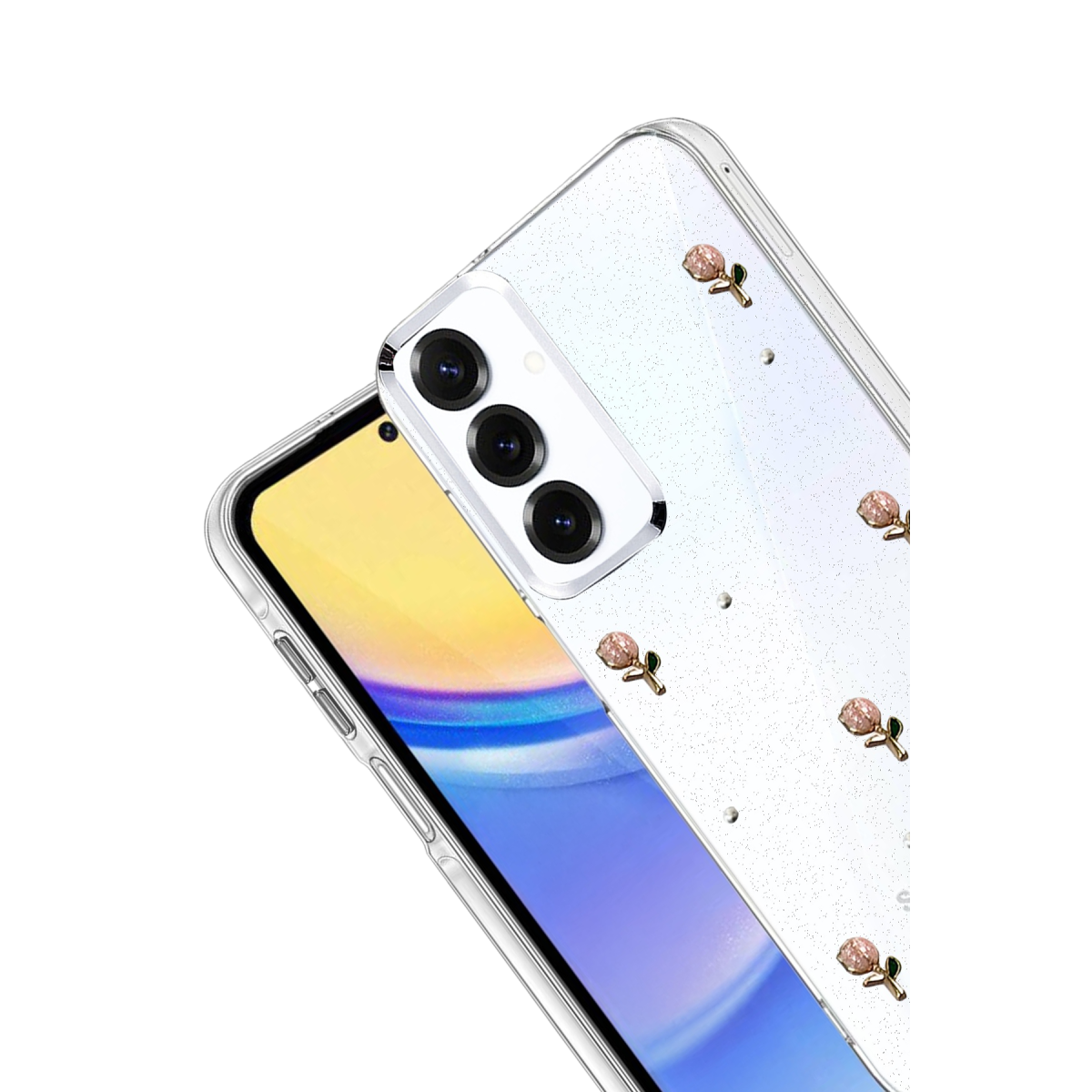 Samsung Galaxy A15 4G Fiyonk Desenli Kapak - Desen 6