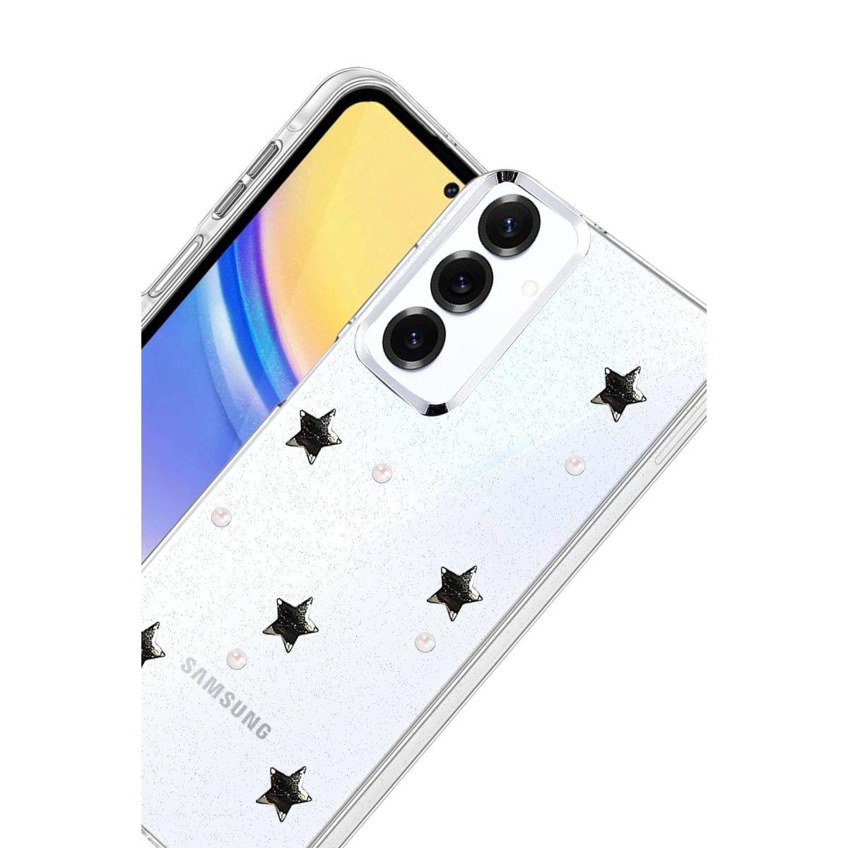 Samsung Galaxy A15 4G Fiyonk Desenli Kapak - Desen 7