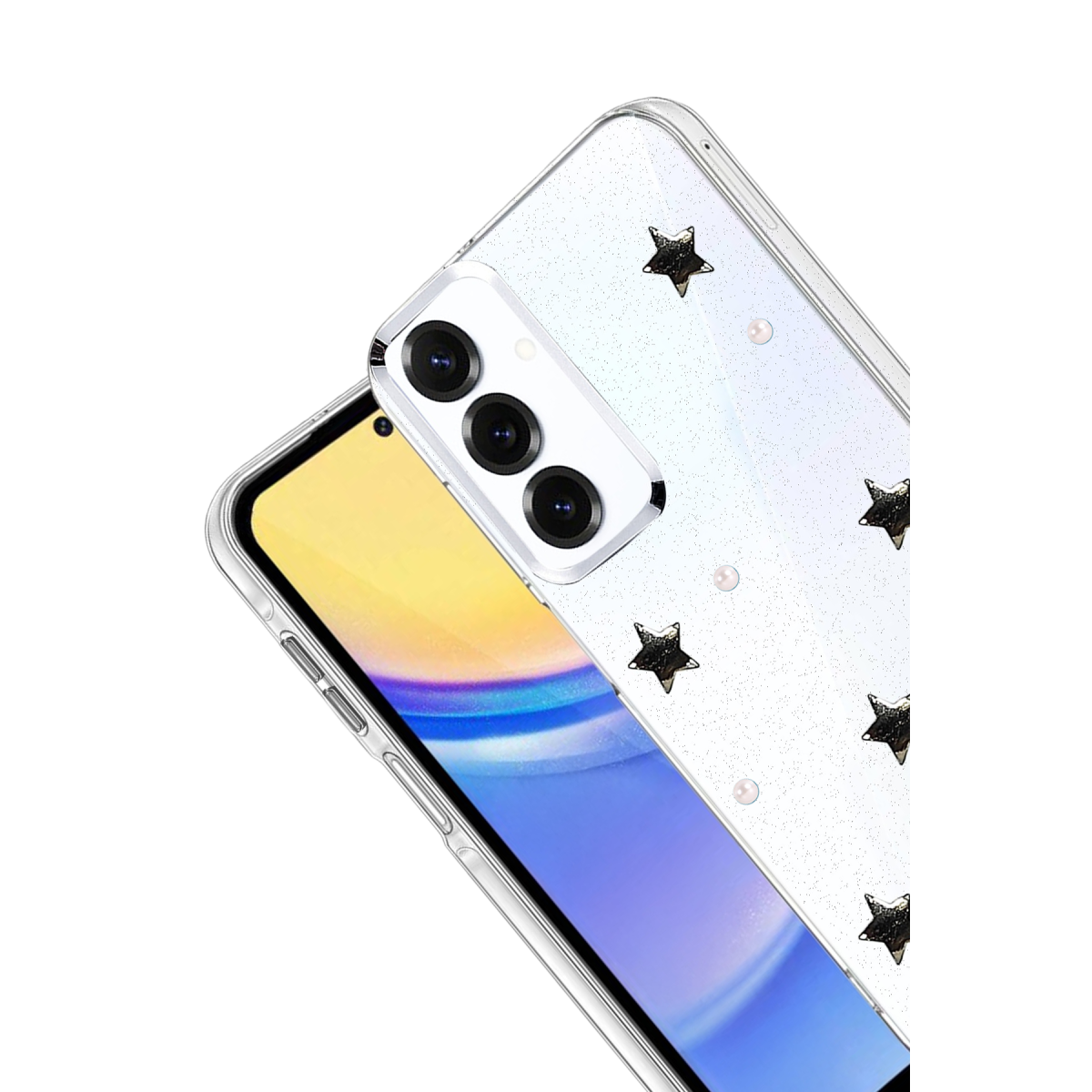 Samsung Galaxy A15 4G Fiyonk Desenli Kapak - Desen 7
