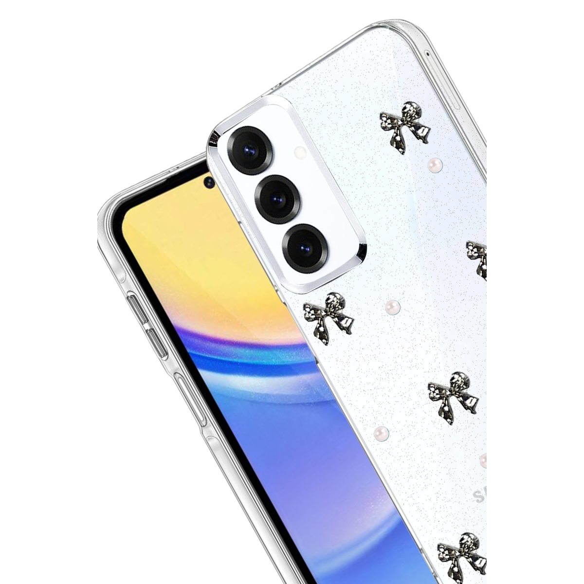 Samsung Galaxy A15 4G Fiyonk Desenli Kapak - Desen 8