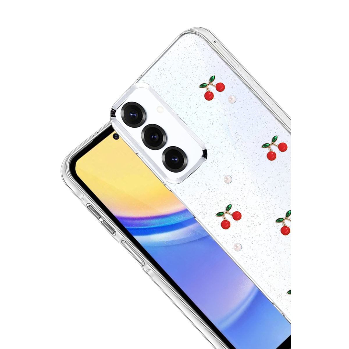 Samsung Galaxy A15 4G Fiyonk Desenli Kapak - Desen 9
