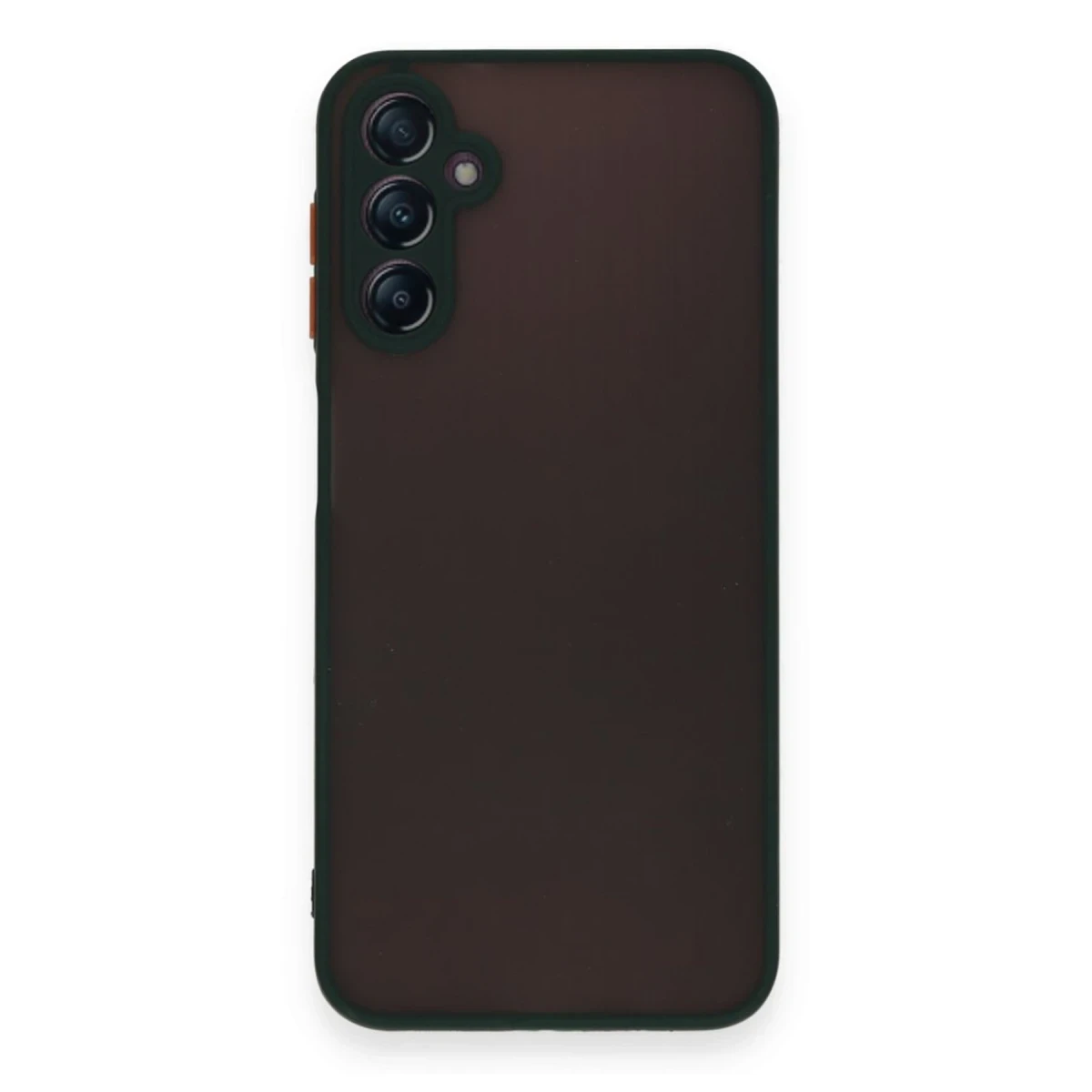 Samsung Galaxy A15 4G Kılıf Montreal Silikon Kapak - Yeşil