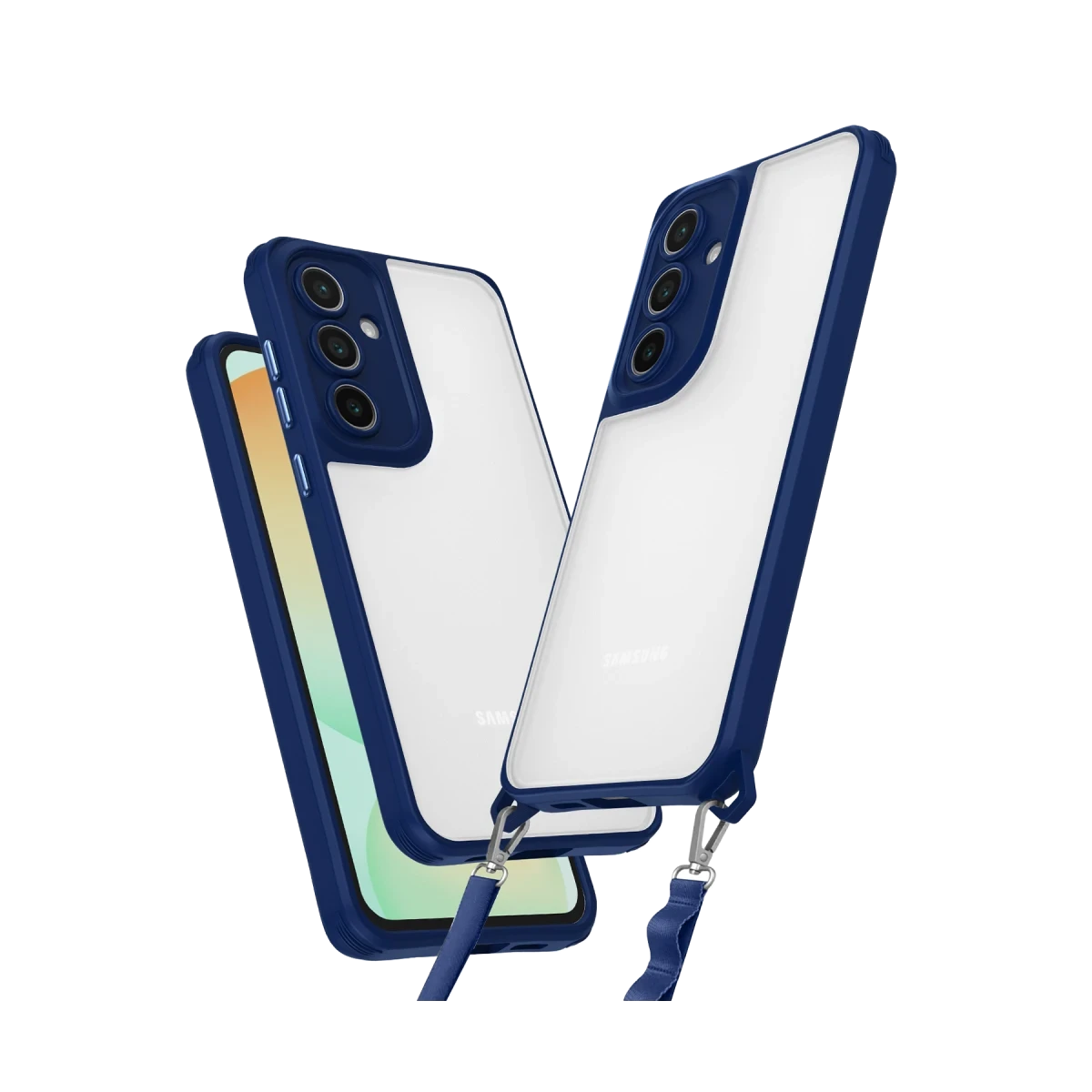Samsung Galaxy A15 4G Kılıf Penta Silikon Kılıf - Lacivert