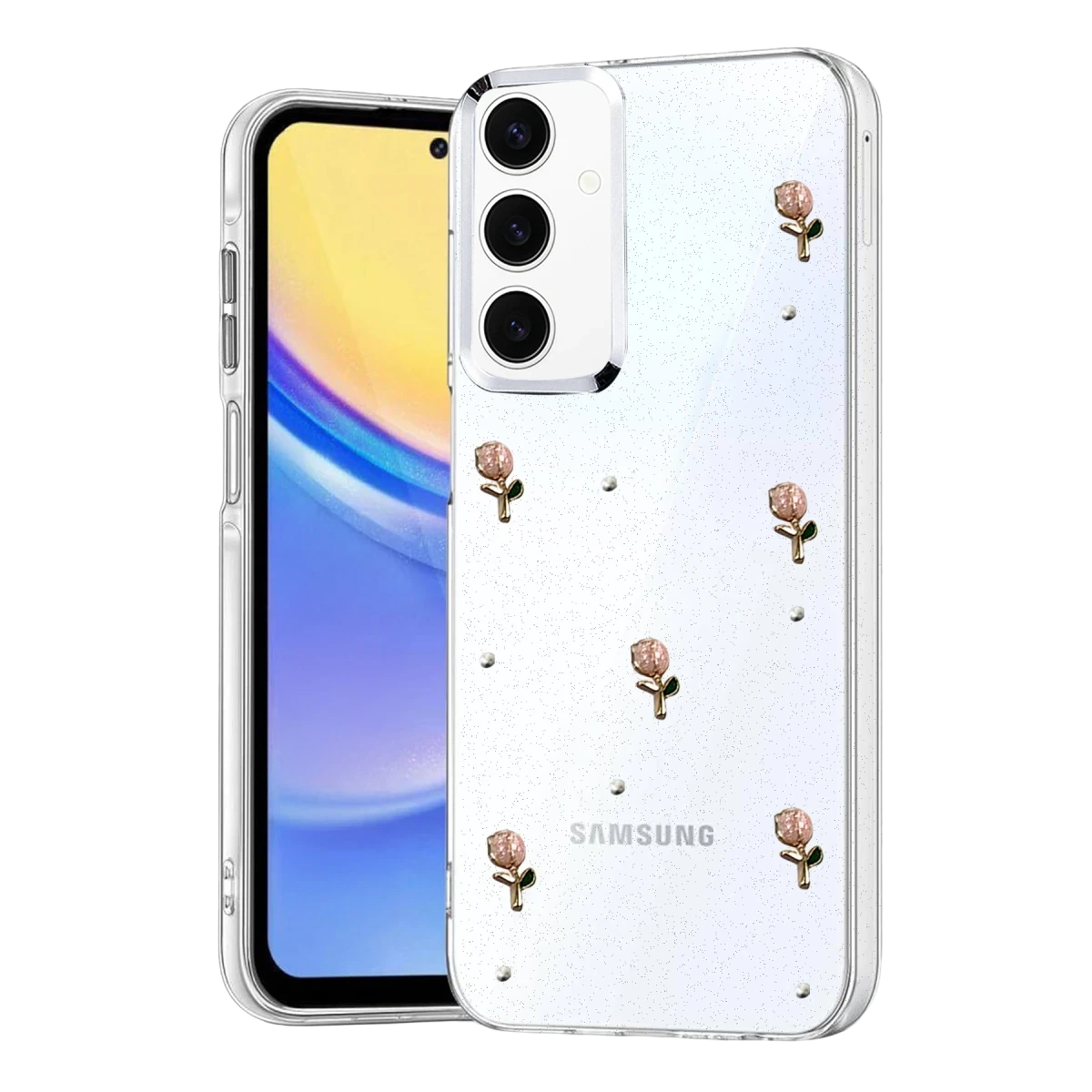 Samsung Galaxy A16 5G Fiyonk Desenli Kapak - Desen 6