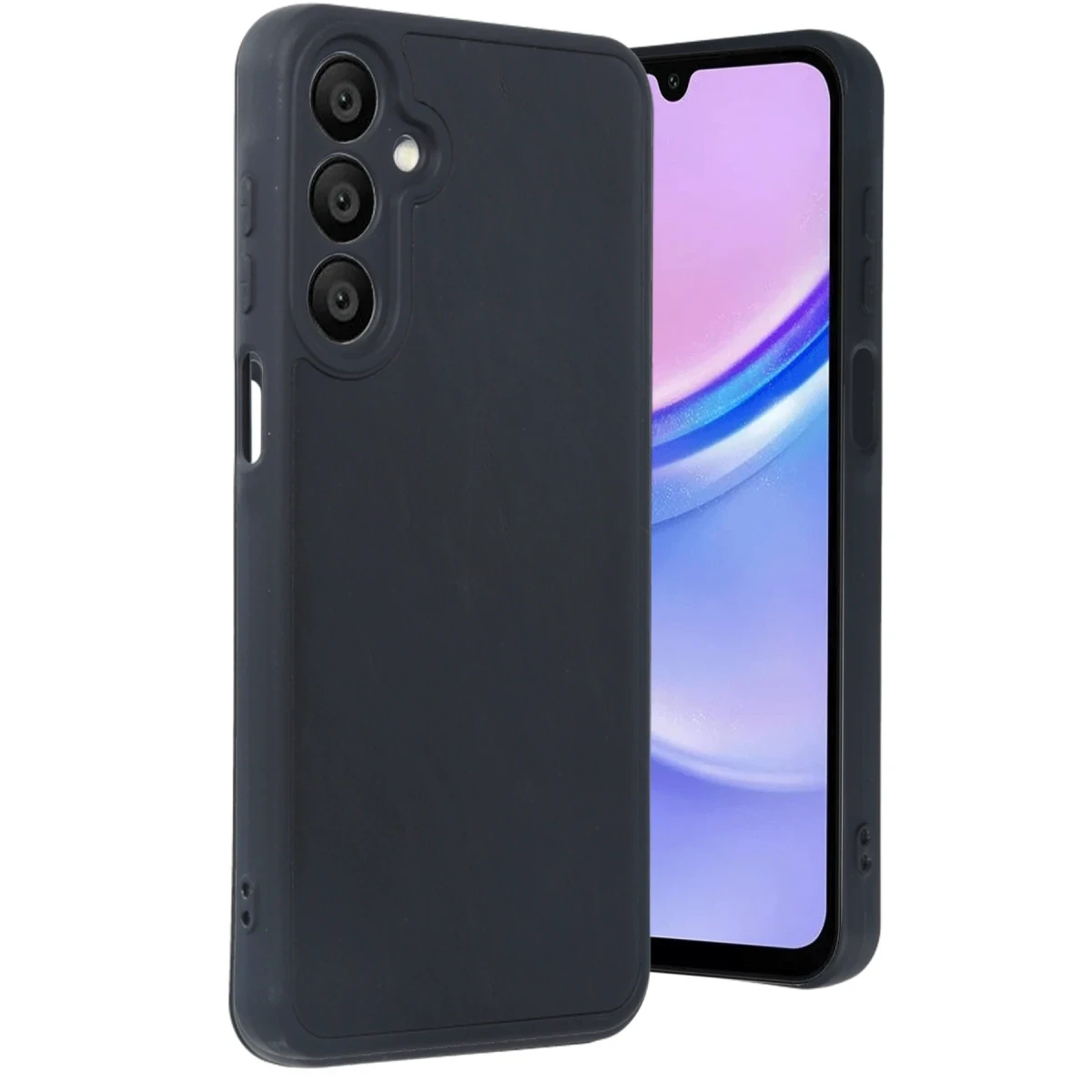 Samsung Galaxy A16 5G Kılıf Aras Deri Kapak - Siyah