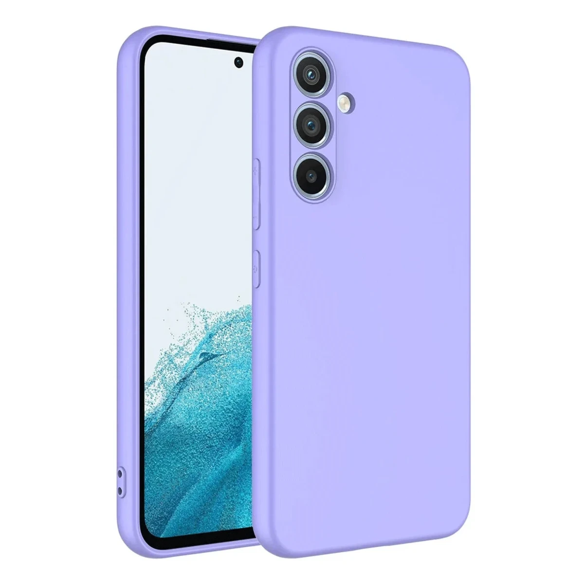 Samsung Galaxy A16 5G Kılıf First Silikon - Lila