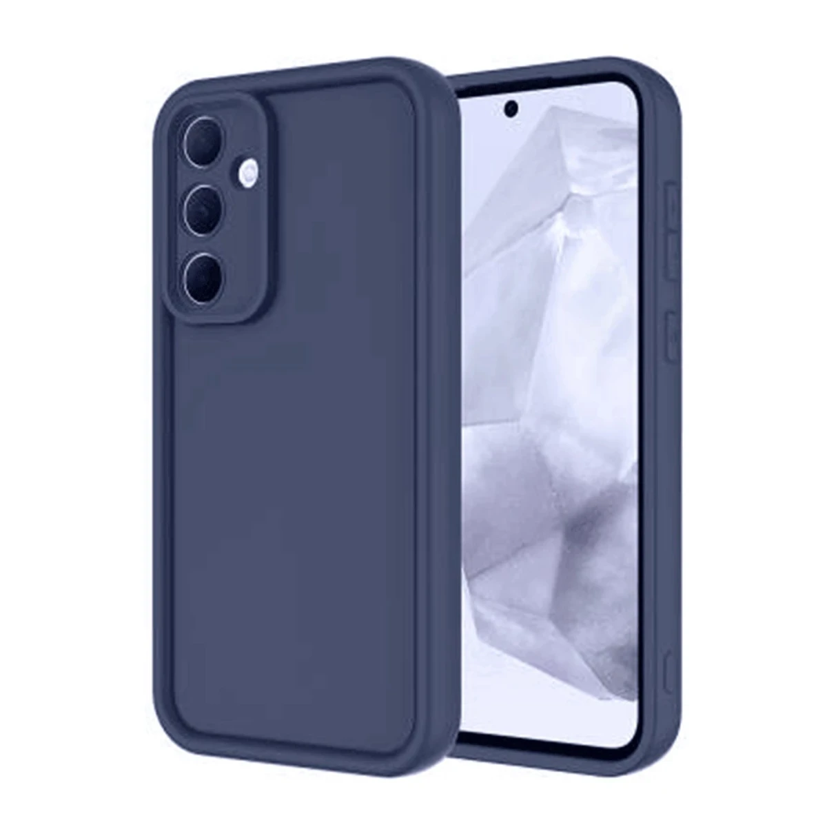 Samsung Galaxy A16 5G Kılıf Viera Silikon - Lacivert