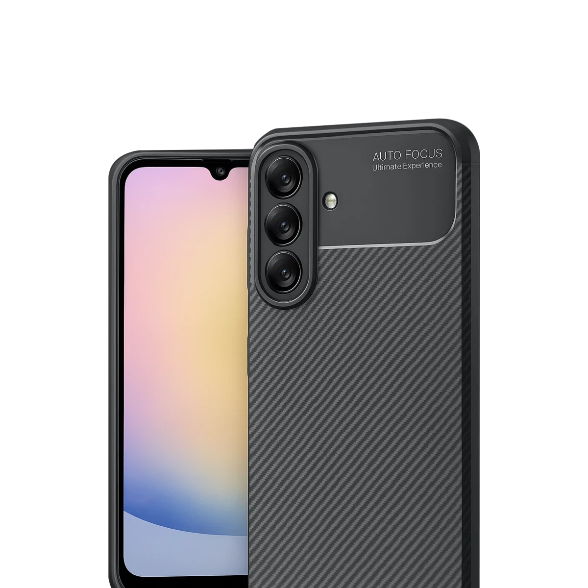 Samsung Galaxy A17 5G Auto Focus Karbon Kapak - Siyah