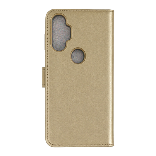 Tecno Spark 7 Pro Trend S Plus Kapaklı Kılıf - Gold