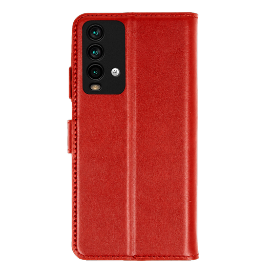 Xiaomi Redmi 9T Trend S Plus Kapaklı Kılıf - Kırmızı