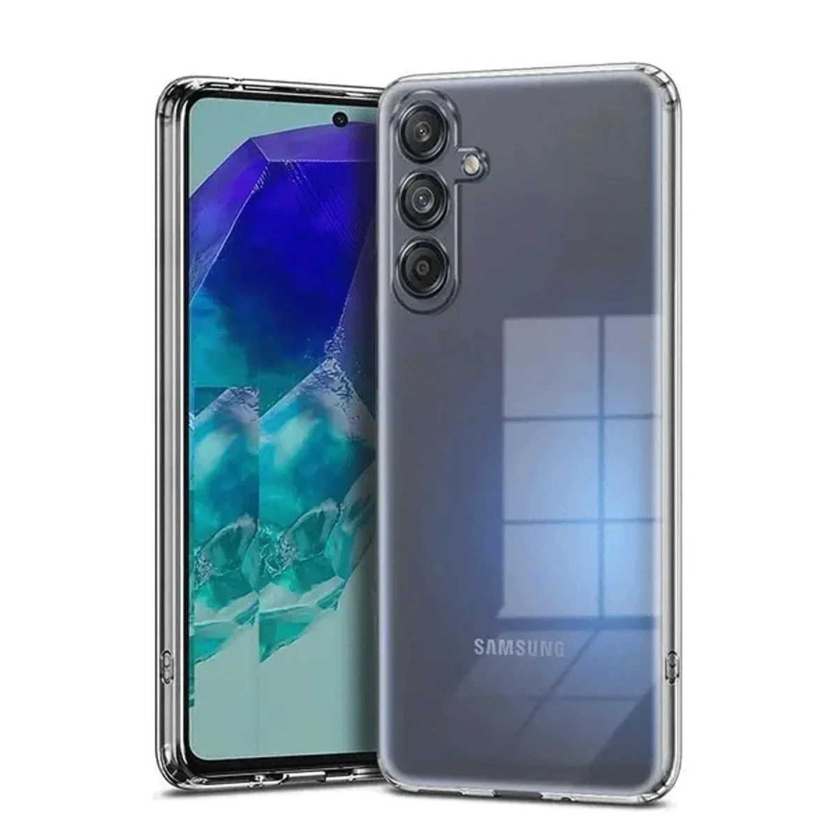 Samsung Galaxy A17 5G Kılıf Lüx Şeffaf Silikon