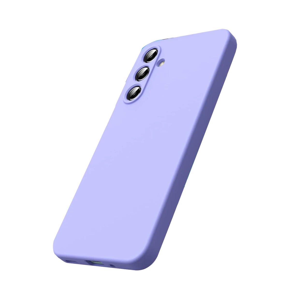 Samsung Galaxy A17 5G Nano içi Kadife Silikon - Lila