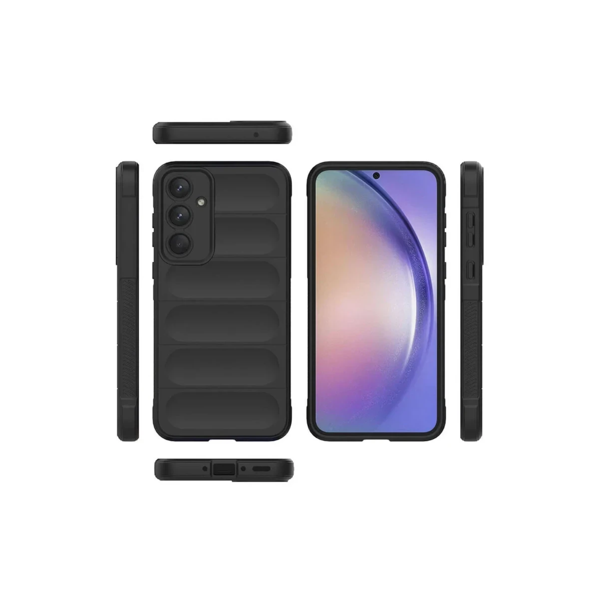 Samsung Galaxy A17 5G Optimum Silikon - Siyah