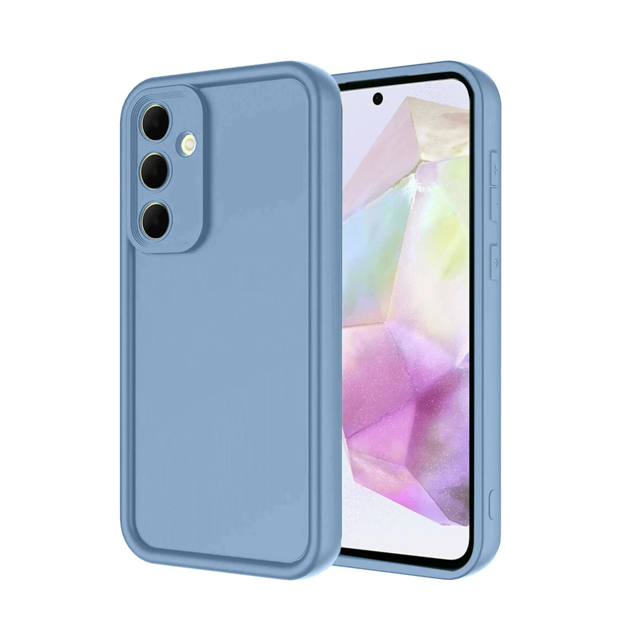 Samsung Galaxy A17 5G Viera Silikon - Mavi