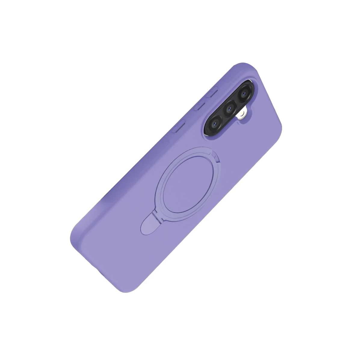 Samsung Galaxy A17 5G Regal Magsafe Standlı Kapak - Lila