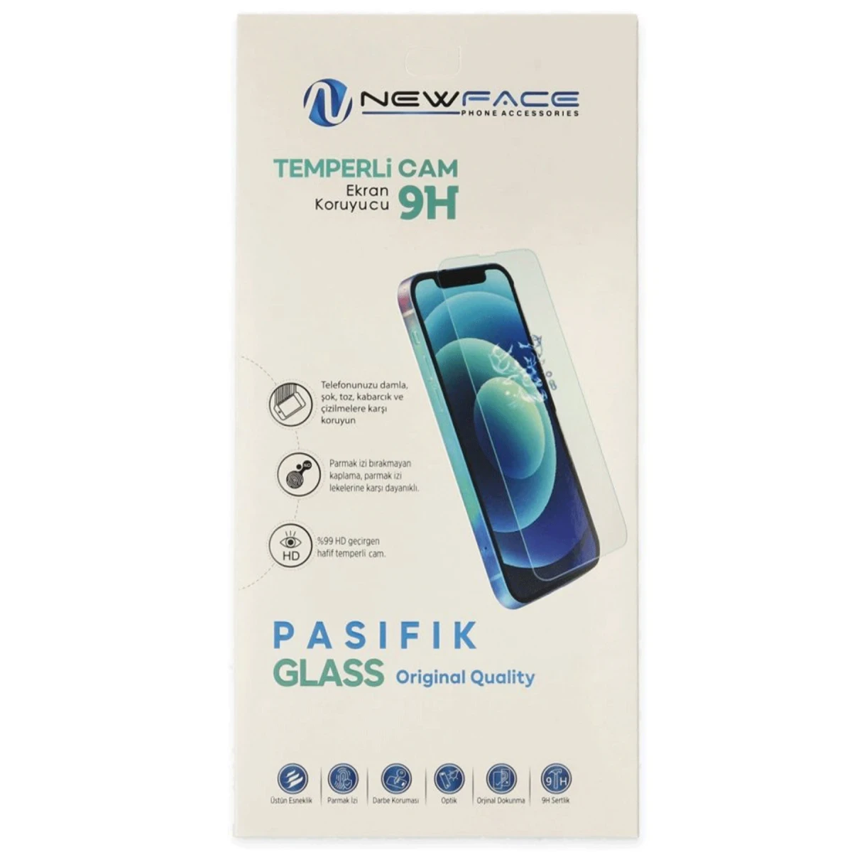 Samsung Galaxy A21 Pasifik Cam Ekran Koruyucu