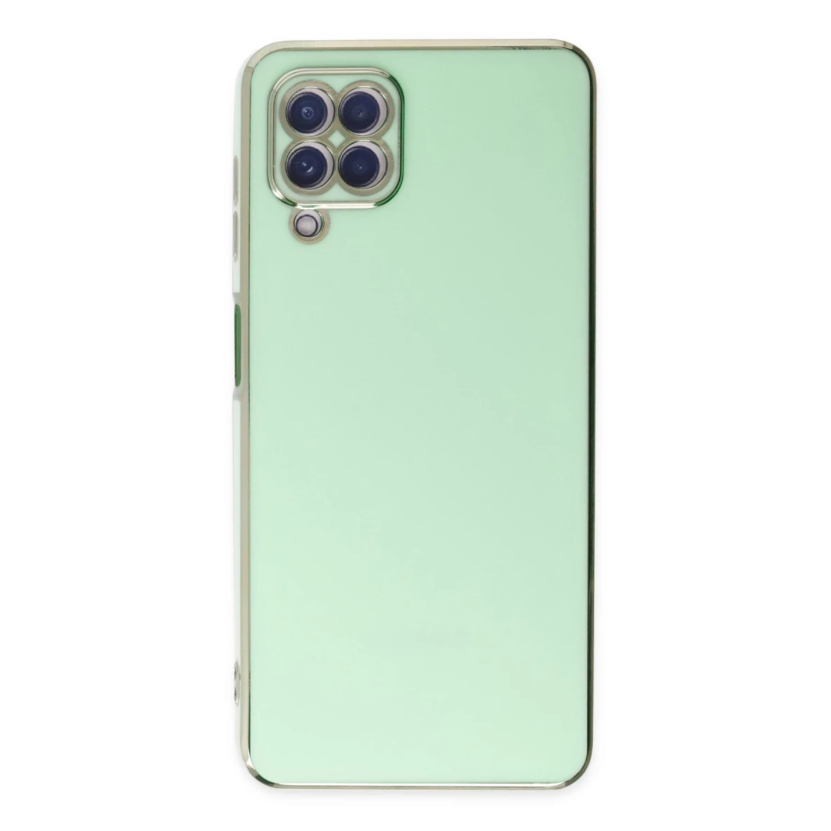 Samsung Galaxy A22 Kılıf Volet Silikon - Açık Yeşil