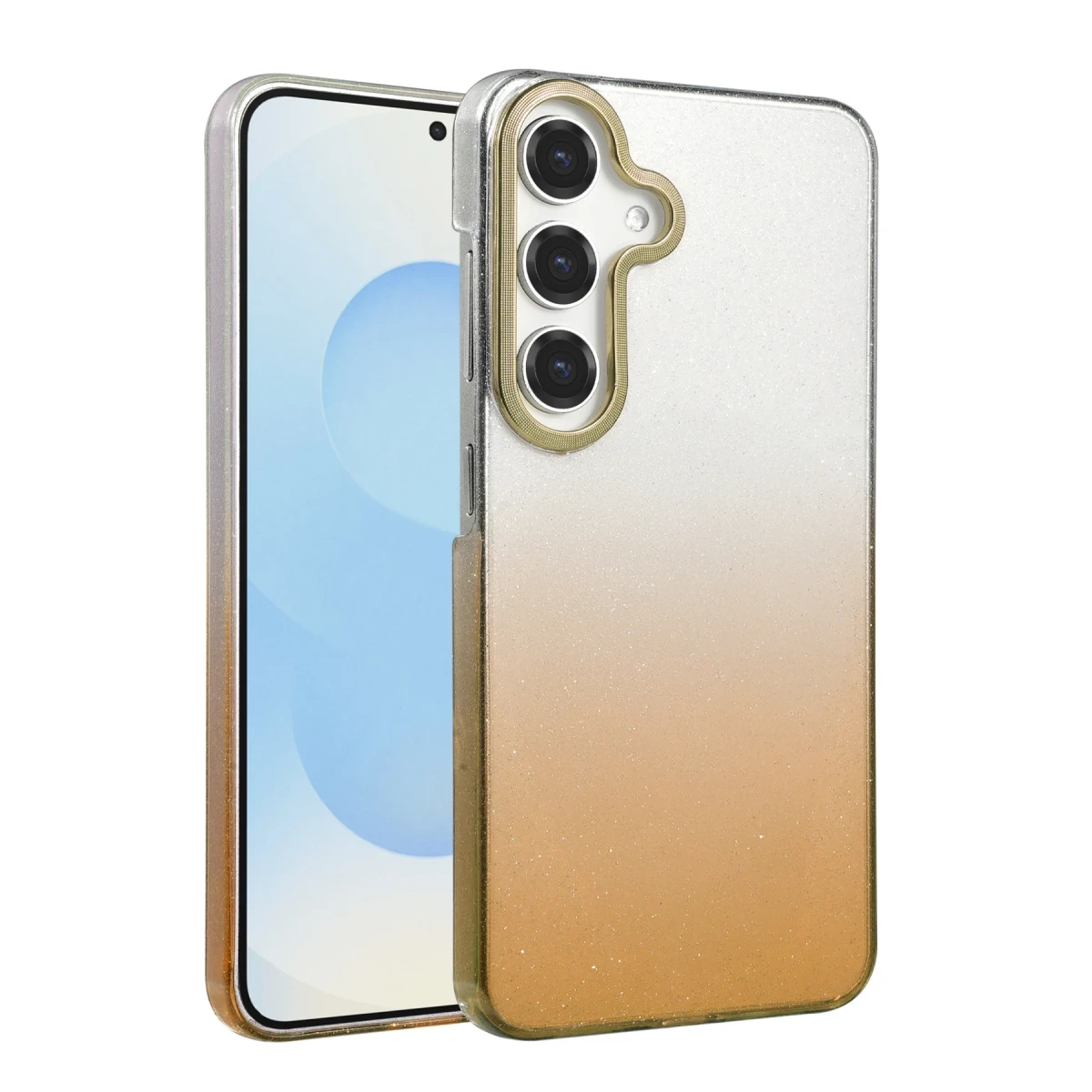 Samsung Galaxy A25 5G Glossy Kapak - Çöl Titanyum