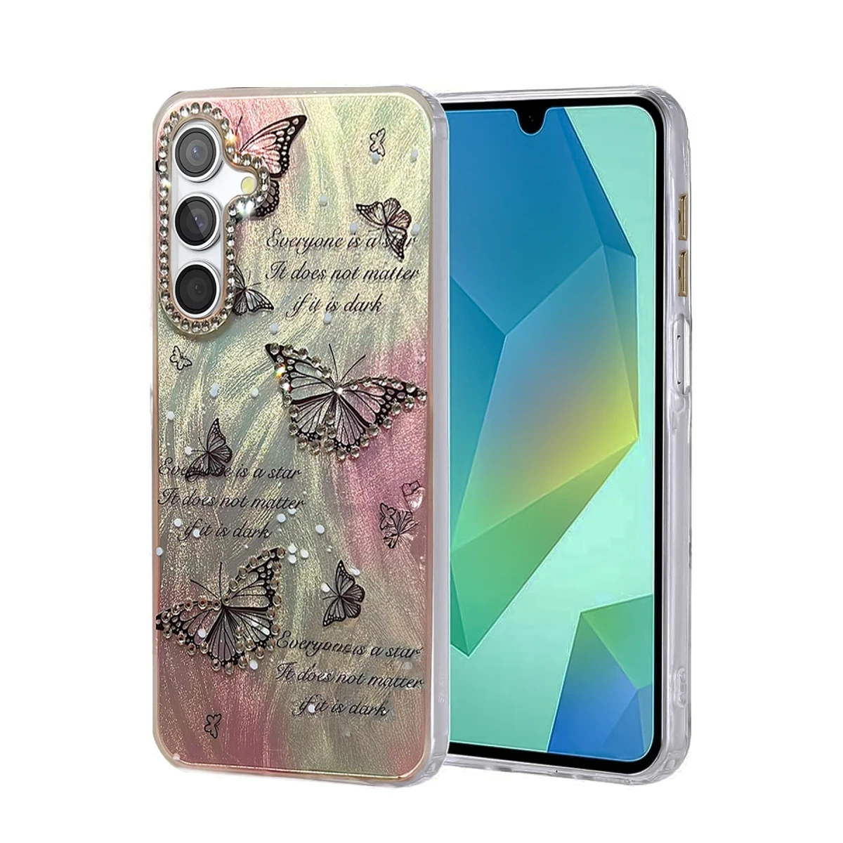 Samsung Galaxy A25 5G Kılıf Blade Aynalı Desenli Kapak - Desen 6