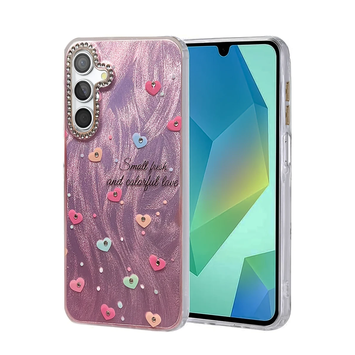 Samsung Galaxy A25 5G Kılıf Blade Aynalı Desenli Kapak - Desen 8