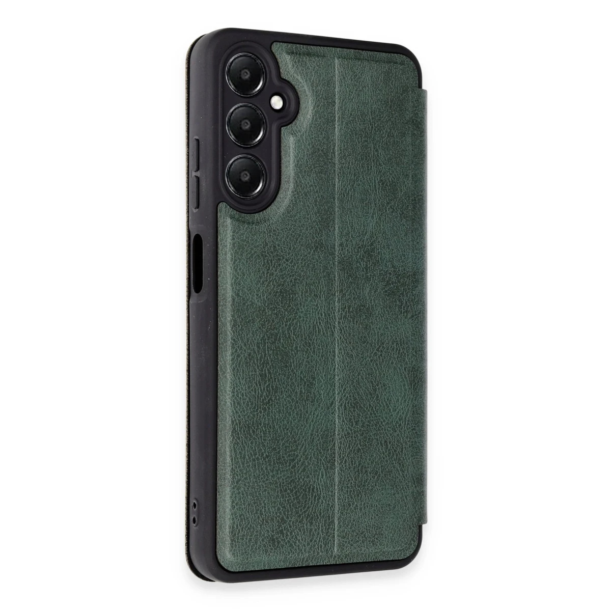 Samsung Galaxy A25 5G Kılıf Flip Cover - Koyu Yeşil