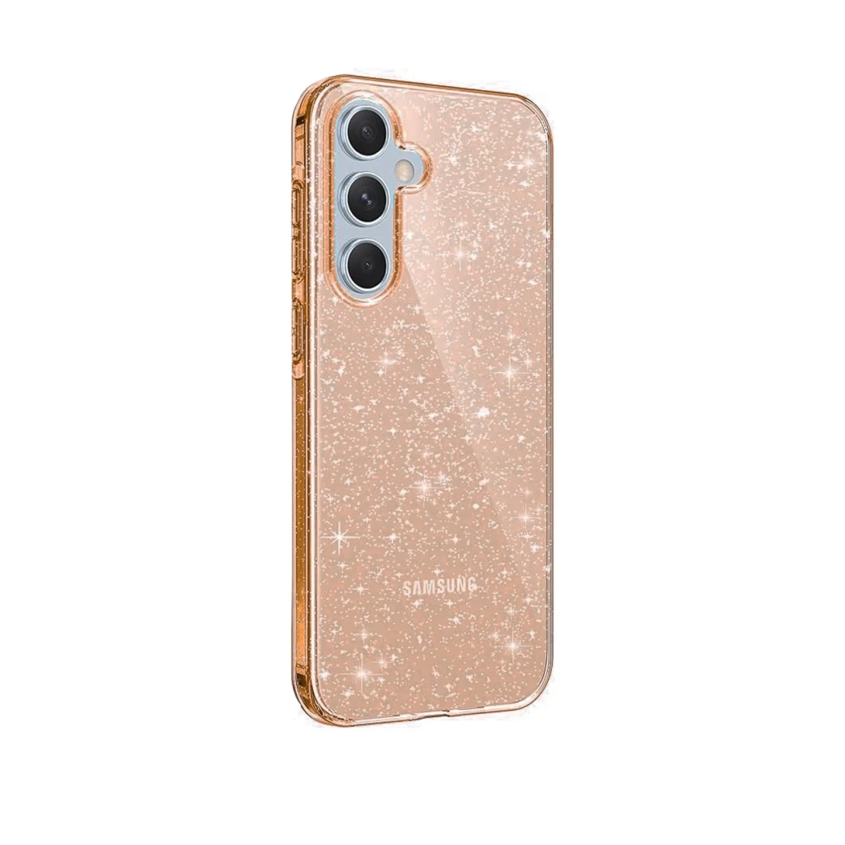 Samsung Galaxy A25 5G Kılıf Glow Kapak - Turuncu