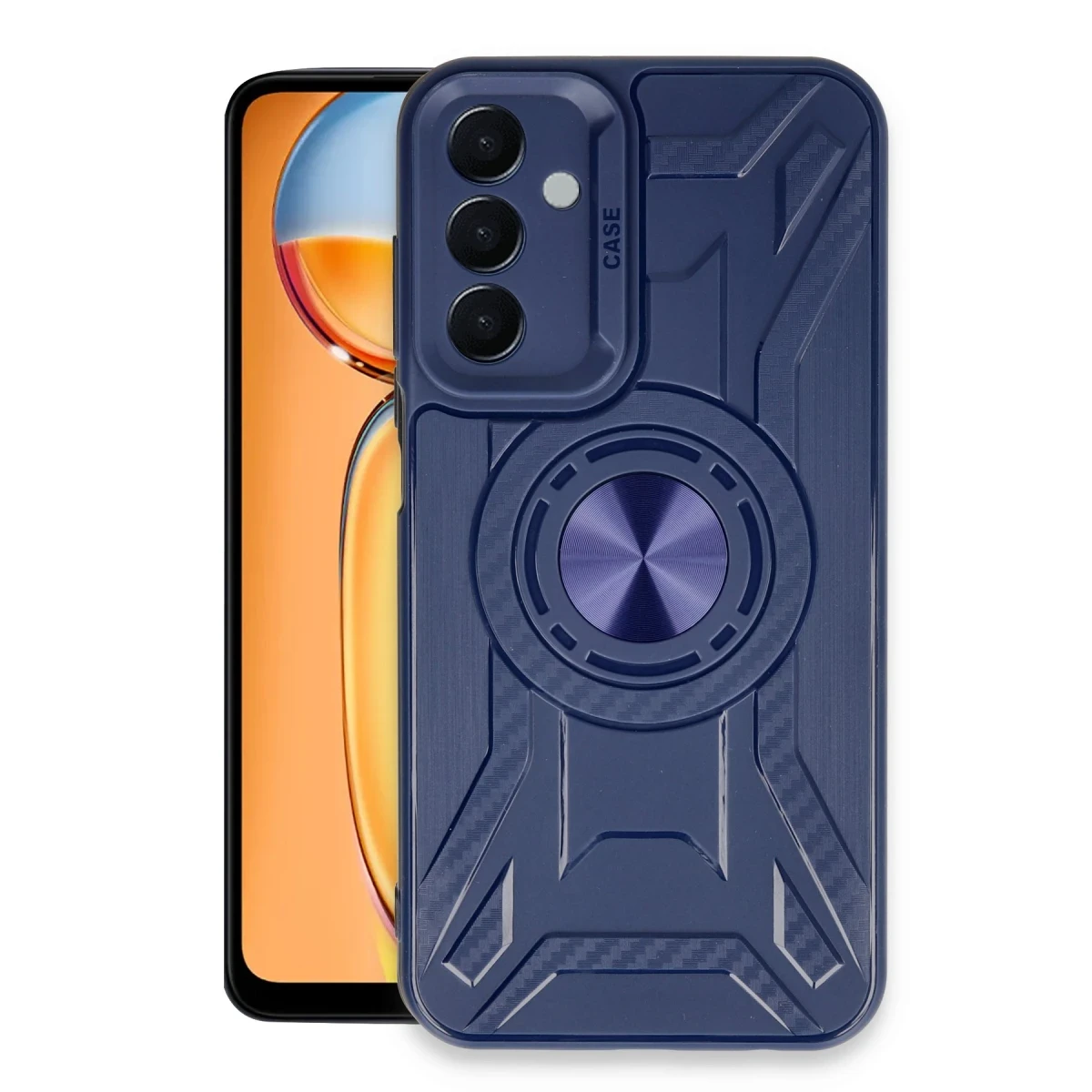 Samsung Galaxy A25 5G Kılıf Lincoln Silikon - Lacivert