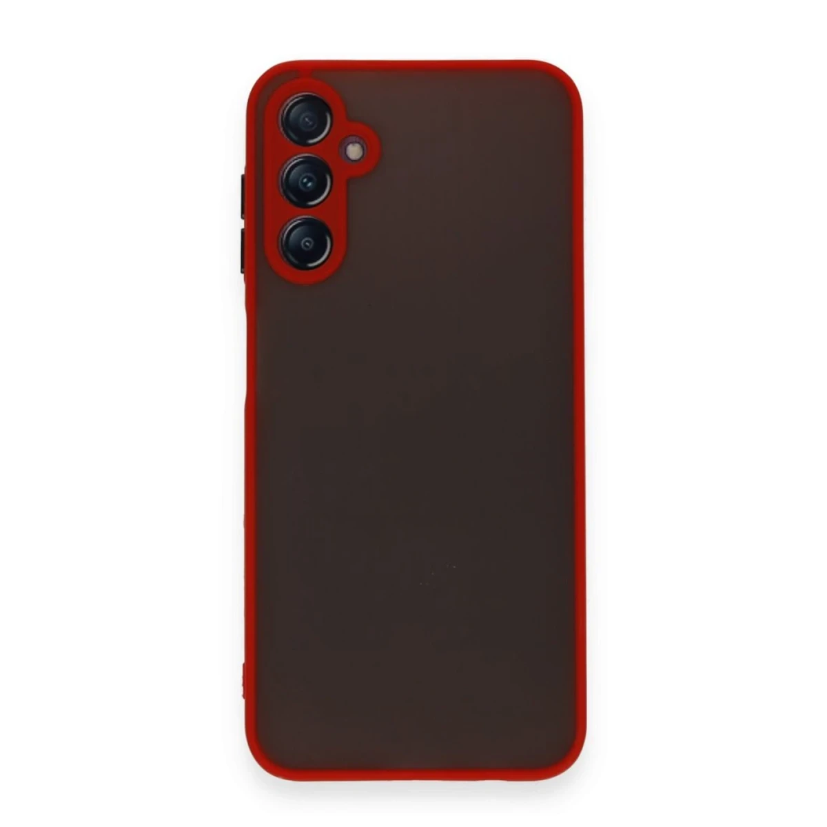 Samsung Galaxy A25 5G Kılıf Montreal Silikon Kapak - Kırmızı