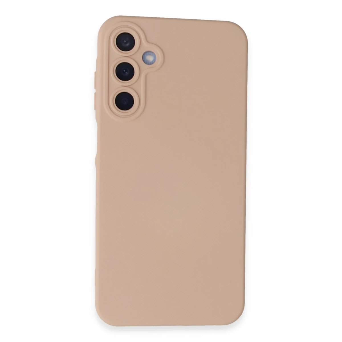 Samsung Galaxy A25 5G Kılıf Nano içi Kadife Silikon - Pudra