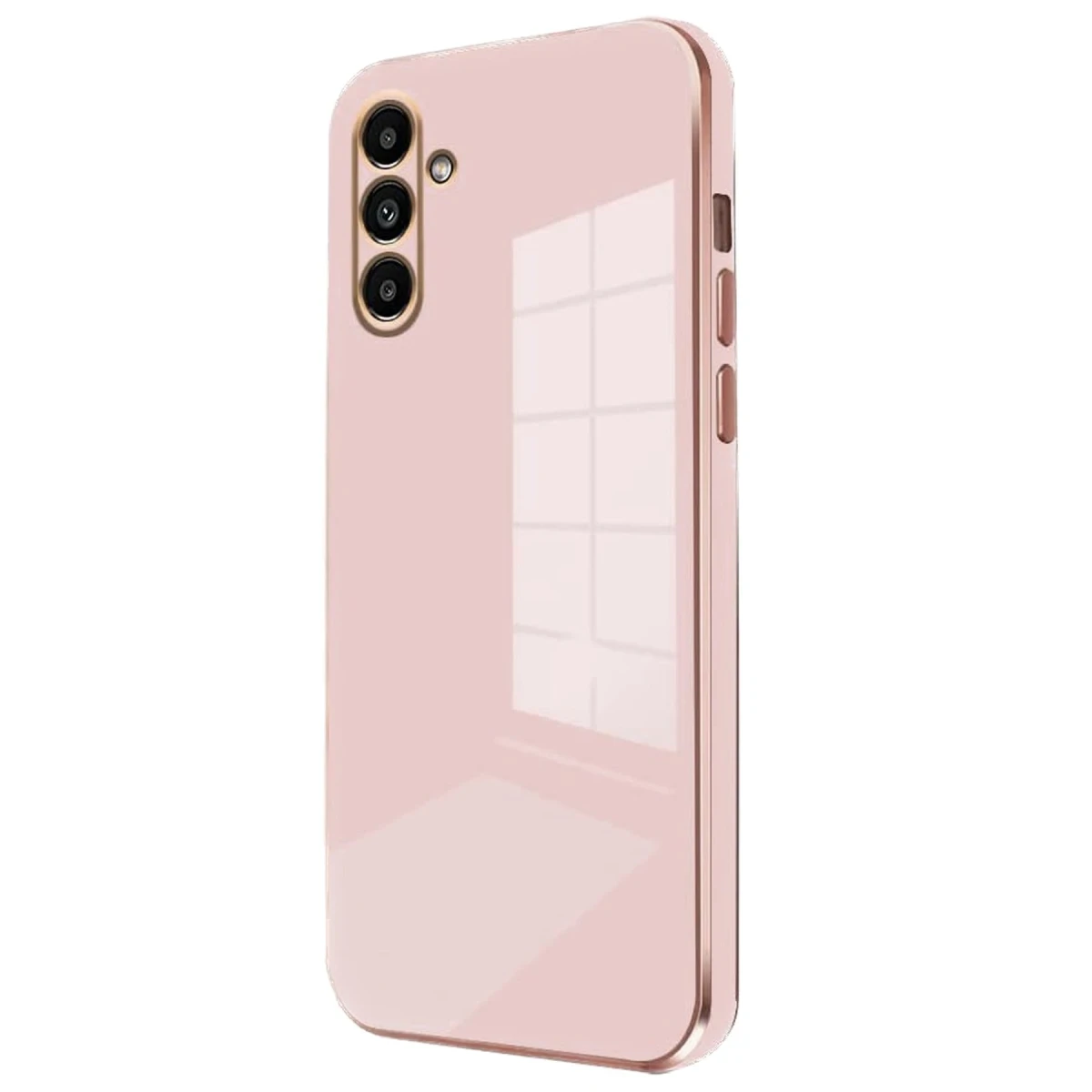 Samsung Galaxy A25 5G Kılıf Volet Silikon - Pembe
