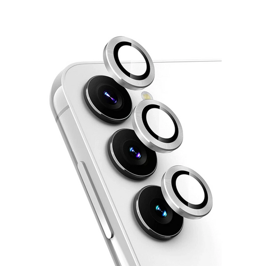 Samsung Galaxy A25 5G Valdez Metal Kamera Lens - Gümüş