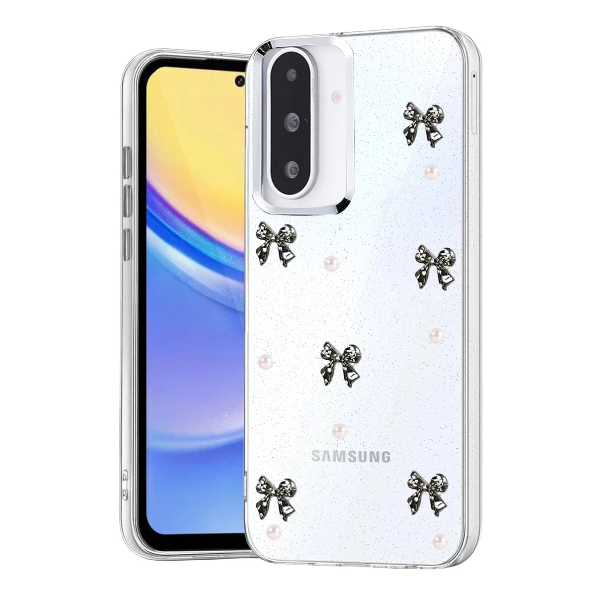 Samsung Galaxy A26 Fiyonk Desenli Kapak - Desen 8