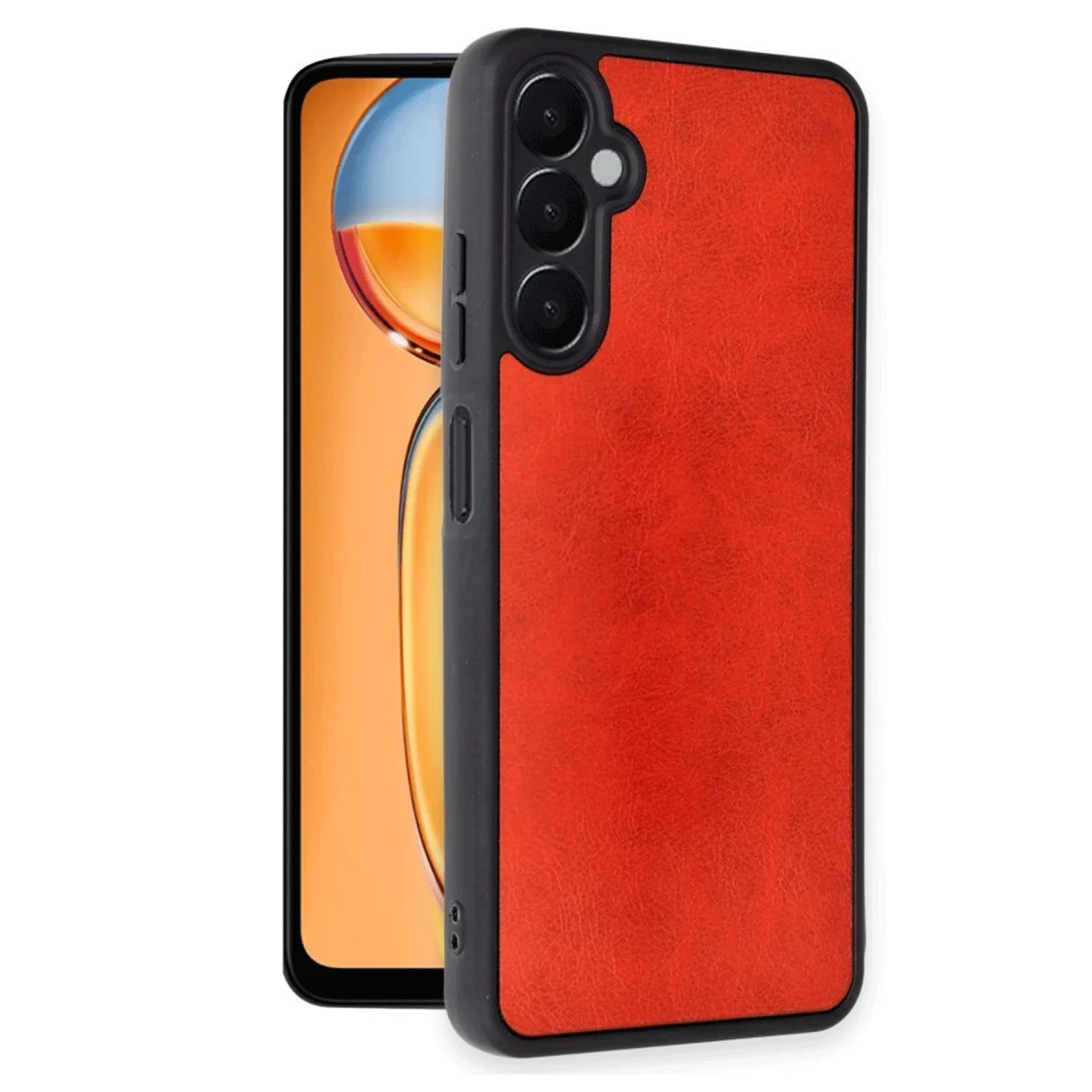 Samsung Galaxy A26 Kılıf Aras Deri Kapak - Kırmızı