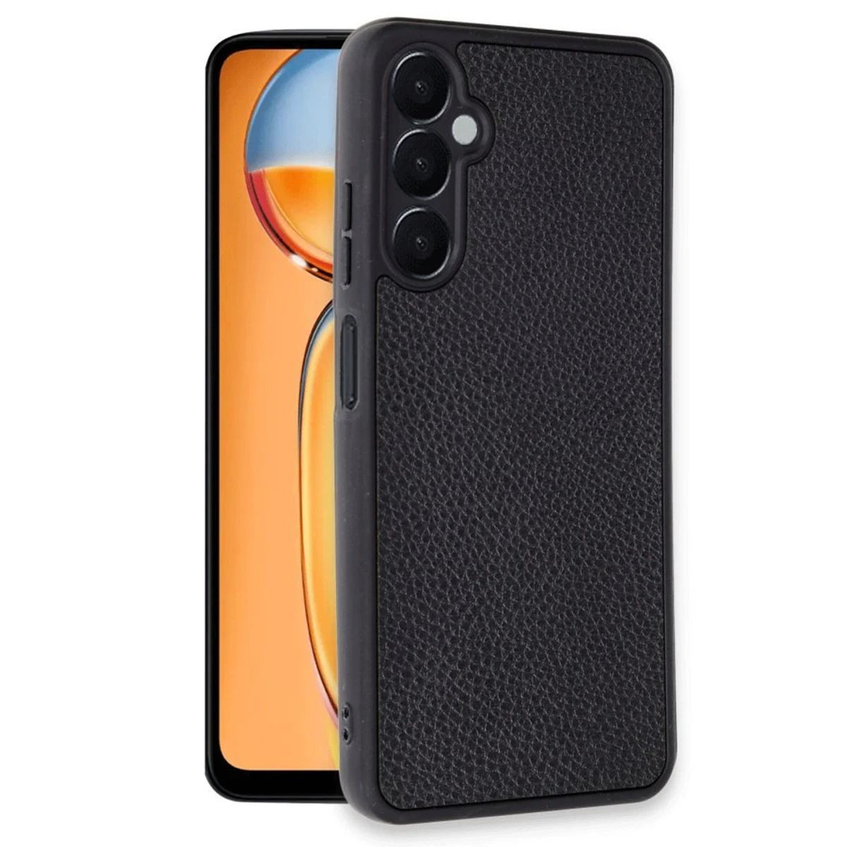 Samsung Galaxy A26 Kılıf Aras Deri Kapak - Siyah