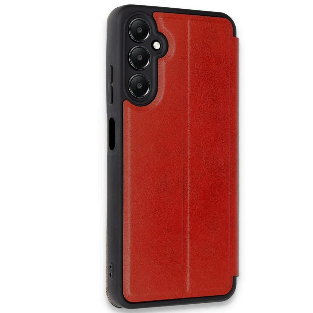 Samsung Galaxy A26 Kılıf Flip Cover - Kırmızı