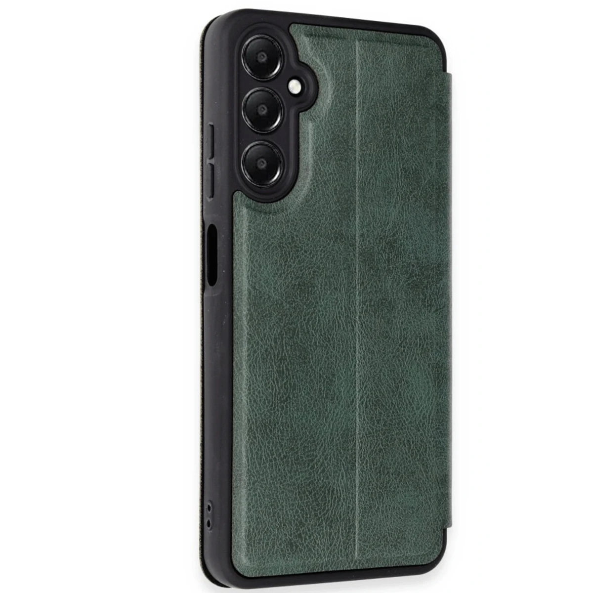 Samsung Galaxy A26 Kılıf Flip Cover - Koyu Yeşil