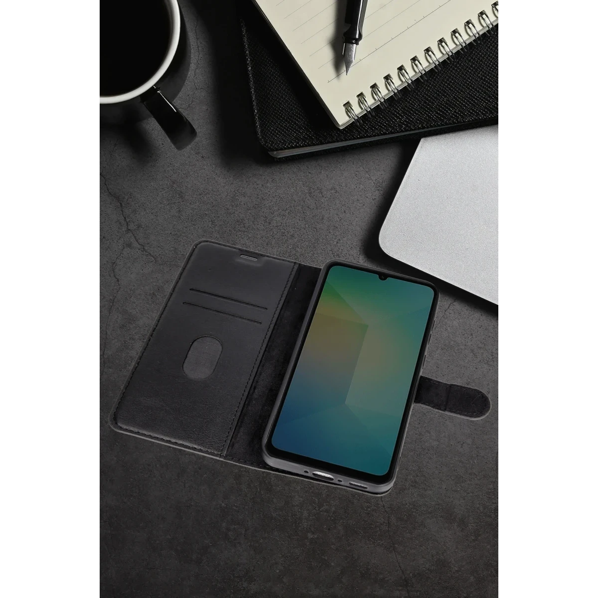 Samsung Galaxy A26 Kılıf Trend S Plus Kapaklı Kılıf - Taba