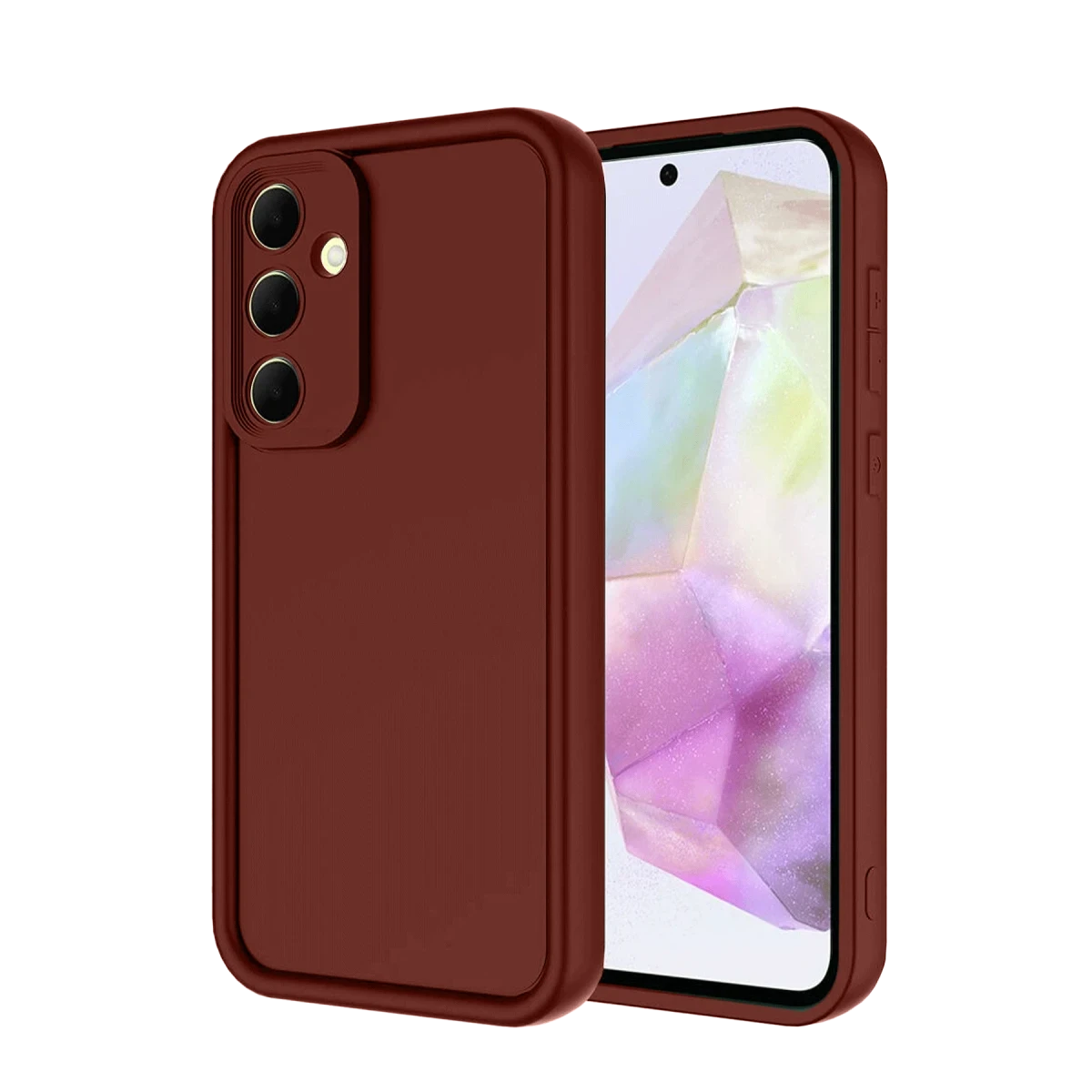 Samsung Galaxy A26 Kılıf Viera Silikon - Bordo
