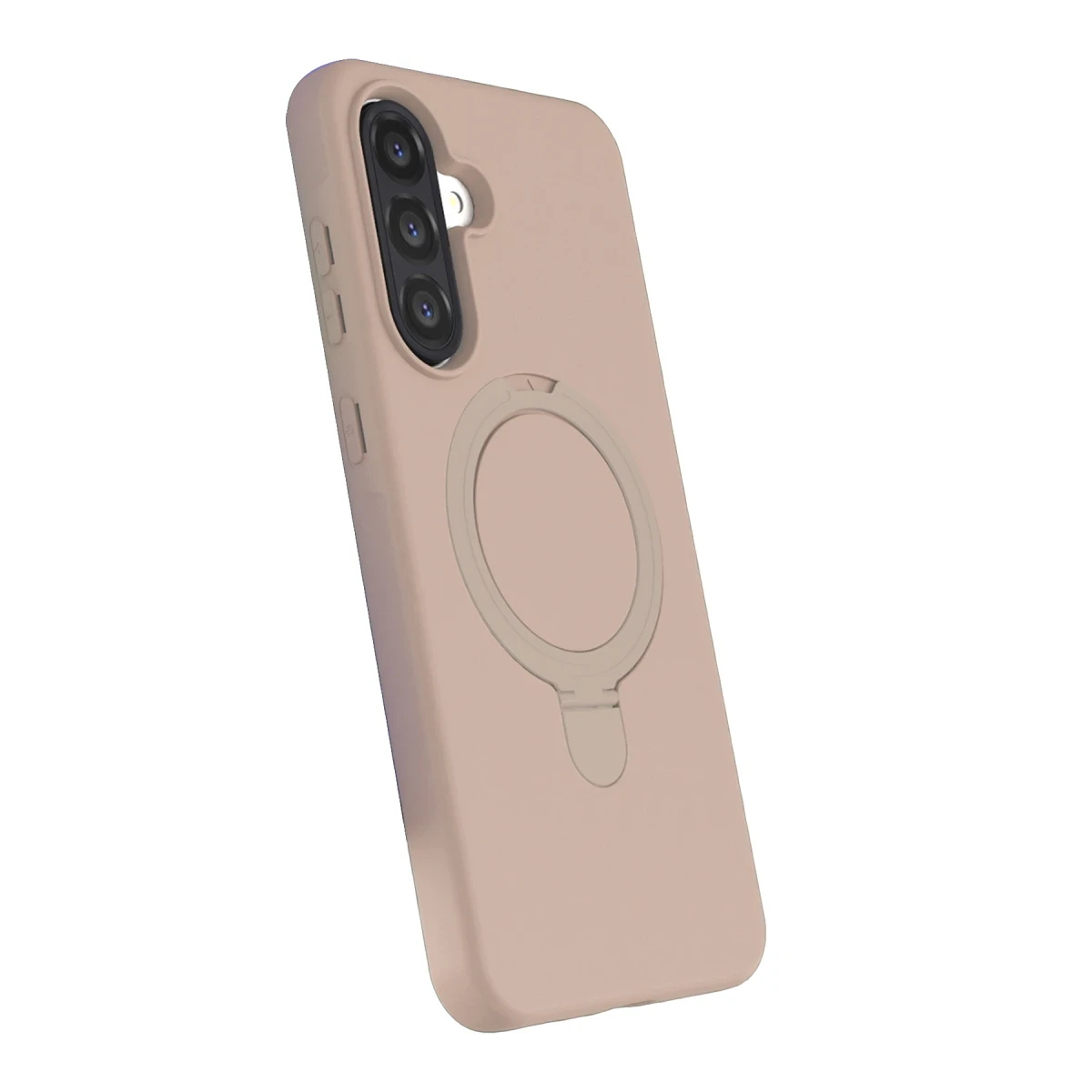 Samsung Galaxy A26 Regal Magsafe Standlı Kapak - Çöl Titanyum