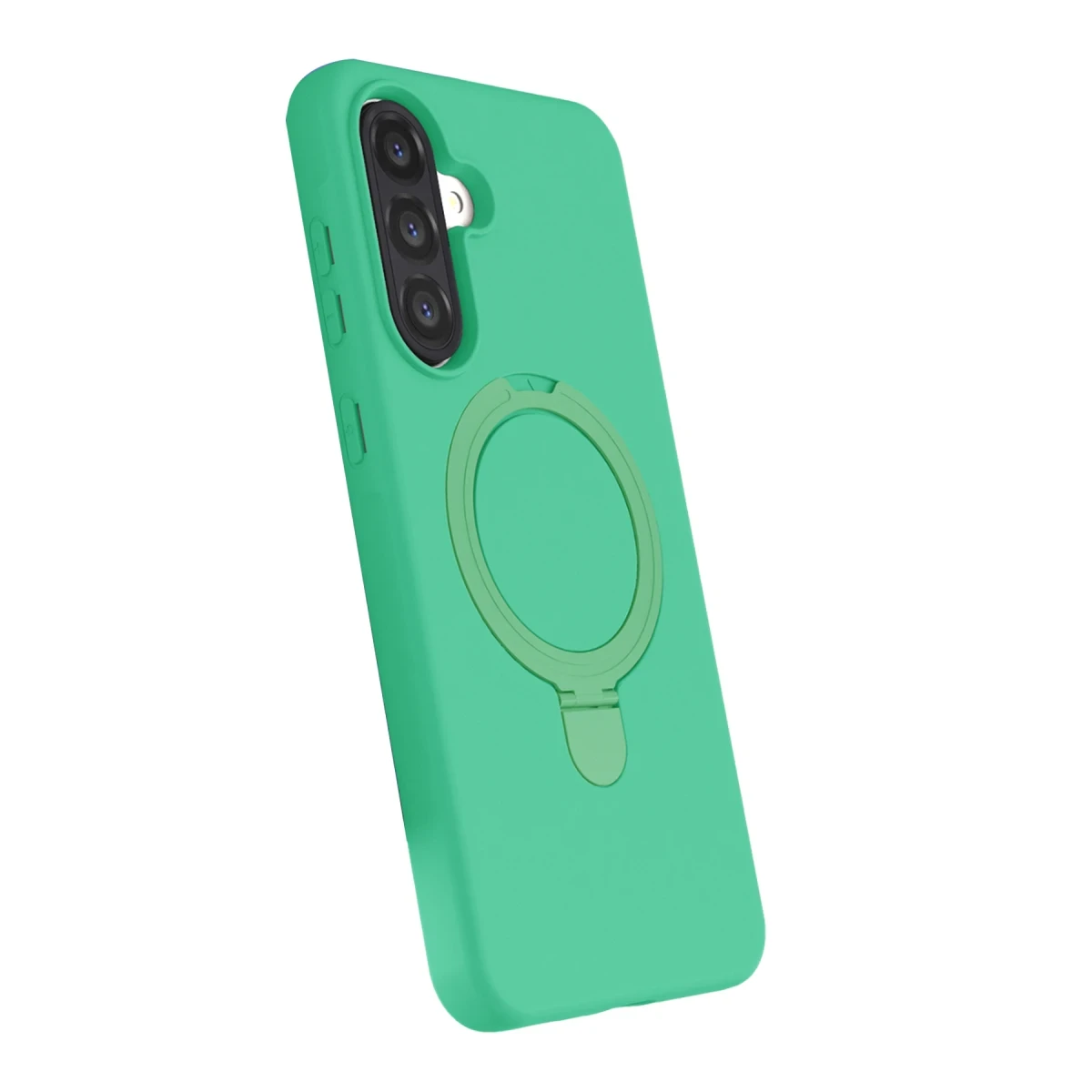 Samsung Galaxy A26 Regal Magsafe Standlı Kapak - Yeşil