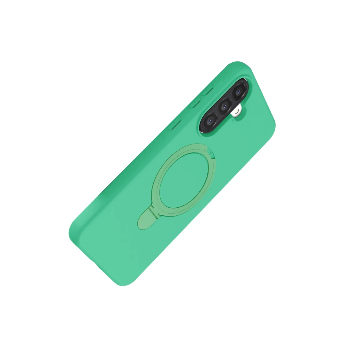 Samsung Galaxy A26 Regal Magsafe Standlı Kapak - Yeşil