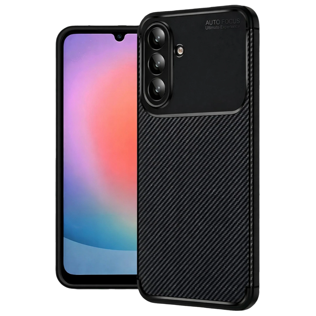 Samsung Galaxy A27 5G Auto Focus Karbon Kapak - Siyah