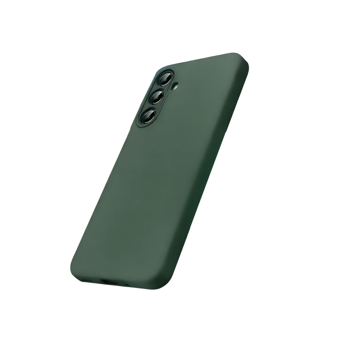Samsung Galaxy A27 5G First Silikon - Koyu Yeşil