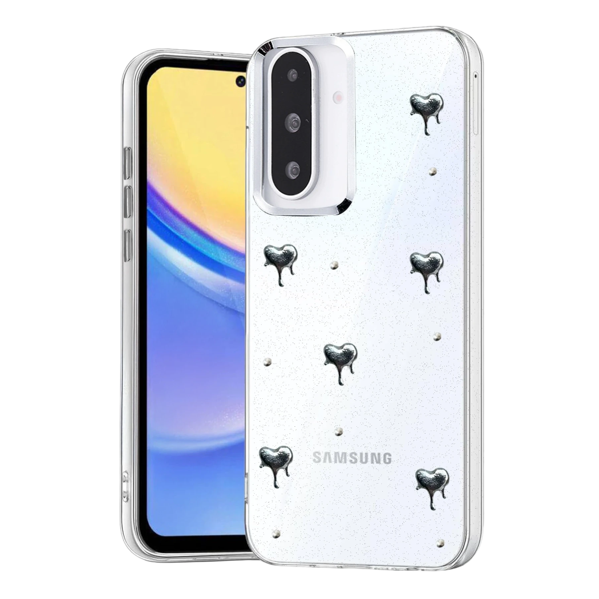 Samsung Galaxy A27 5G Fiyonk Desenli Kapak - Desen 1