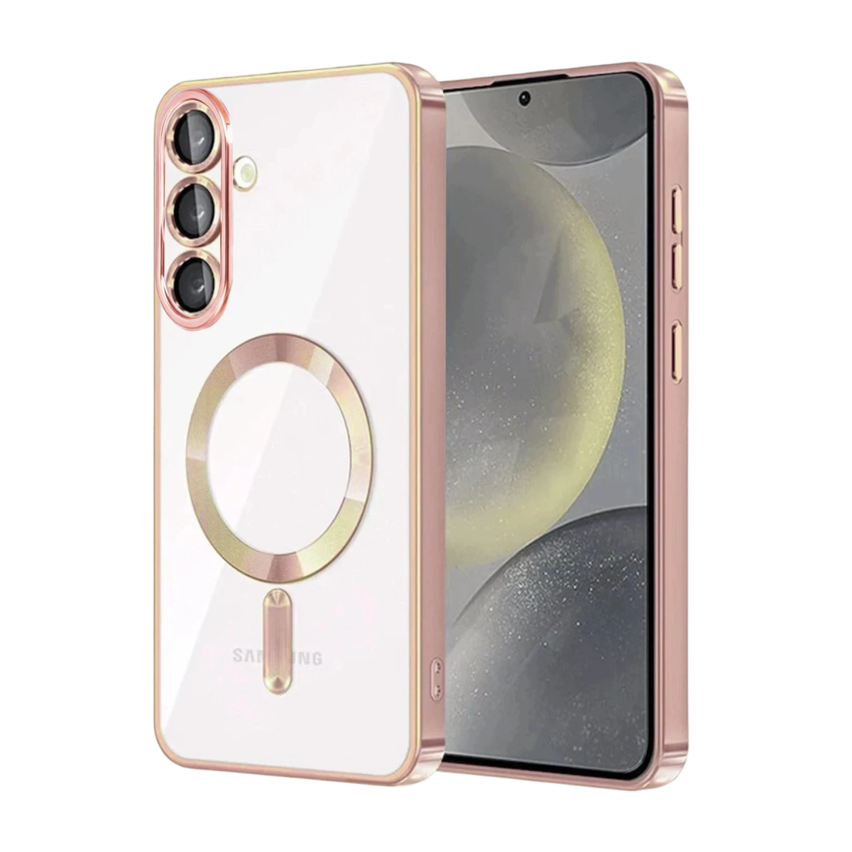 Samsung Galaxy A27 5G Kross Magneticsafe Kapak - Rose