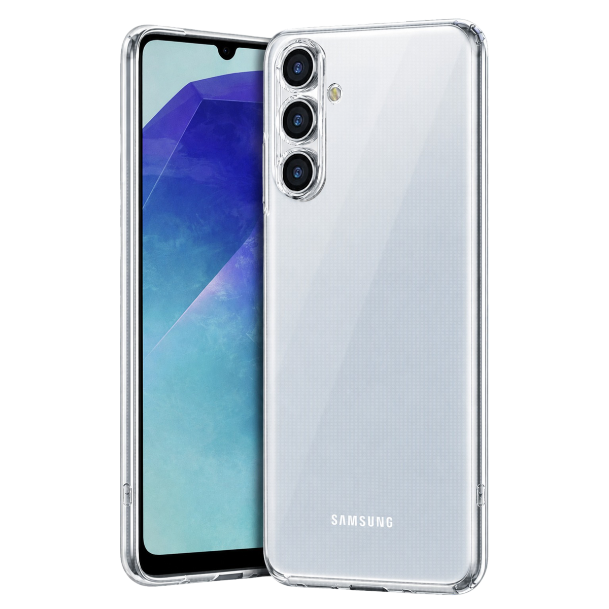 Samsung Galaxy A27 5G Lüx Şeffaf Silikon - Şeffaf