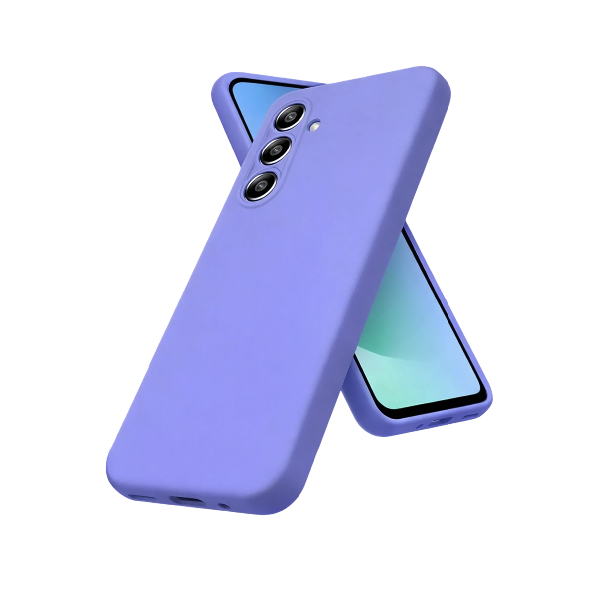 Samsung Galaxy A27 5G Nano içi Kadife Silikon - Lila